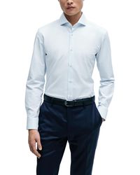 BOSS - Boss H-hank Spread Long Sleeve Shirt - Lyst