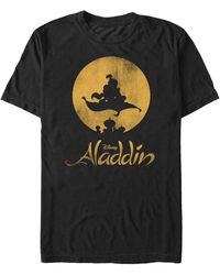 Fifth Sun - Disney Aladdin Magic Carpet Silhouette Short Sleeve T-shirt - Lyst