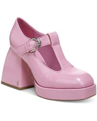 Circus by Sam Edelman Pepper Double-platform Mary Jane Pumps in Purple | Lyst