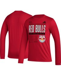 adidas - New York Bulls 2023 Club Dna Long Sleeve Aeroready T-shirt - Lyst