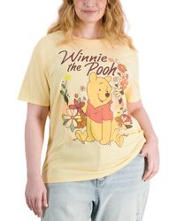 Disney - Trendy Plus Size Winne-the-pooh Floral Tee - Lyst