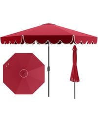 Mecale - 10 Feet Patio Umbrella Outdoor Market Umbrella - Lyst
