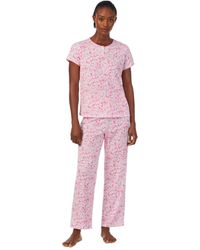 Lauren by Ralph Lauren - 2-pc. Floral Ankle Pajamas Set - Lyst