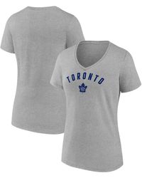 Fanatics - Toronto Maple Leaf's V-neck T-shirt - Lyst