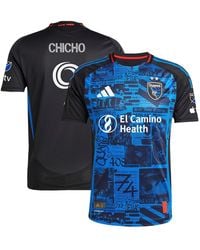 adidas - Cristian Arango San Jose Earthquakes 2025 Headliner Authentic Player Jersey - Lyst