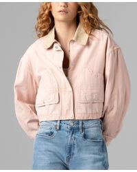 Blank NYC - Cropped Barn Jacket - Lyst