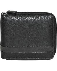 ROOTS - Men Zipper Around Wallet With Center Wing - Lyst