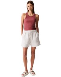 Calvin Klein - Double Gauze Pull-on Shorts - Lyst