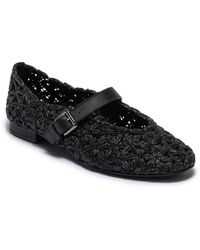 Bernardo - Borden Raffia Ballet Flat - Lyst