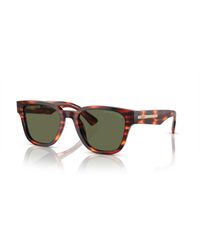 Prada - Rectangle Polarized Sunglasses - Lyst