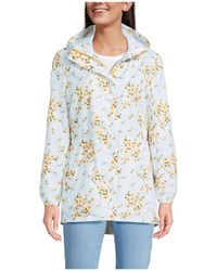 Lands' End - Squall Packable Waterproof Raincoat - Lyst