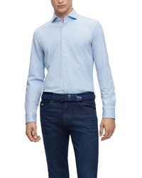 BOSS - Stretch Casual-fit Shirt - Lyst
