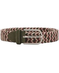 Mango - Braided Elastic Coloured Belt - Lyst