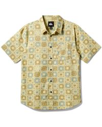 Quiksilver - Freedom Classic Stretch Short Sleeve Shirt - Lyst