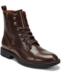 Kenneth Cole - Captain Combat Boots - Lyst