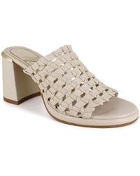 Kenneth Cole - Solara Leather Sandal - Lyst