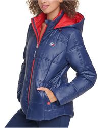 tommy hilfiger womens coat navy