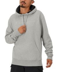 Champion - Logo Graphic Pullover Hoodie - Lyst