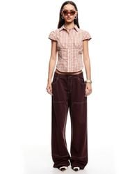 Lioness - Mon Cheri Short-sleeve Blouse - Lyst