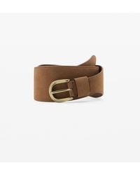 Mango - Suede Obi Belt - Lyst