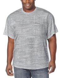 Boulder Creek - Big & Tall By Kingsize Heavyweight Longer-length Pocket Crewneck T-shirt - Lyst