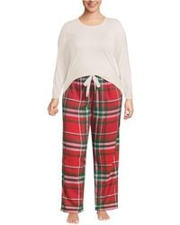Lands' End - Plus Size Pajama Gift Set - Lyst
