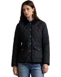 Polo Ralph Lauren - Corduroy-trim Quilted Barn Jacket - Lyst