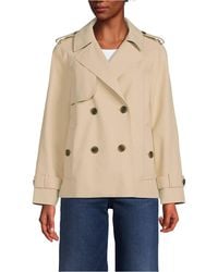 Lands' End - Trench Rain Jacket - Lyst