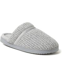 Dearfoams - Serena Marled Chenille Scuff Slippers - Lyst