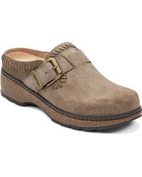 Earth - Kay Stitched Round Toe Clogs - Lyst