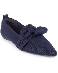 Tahari - Venice Knit Slip-on Flats - Lyst