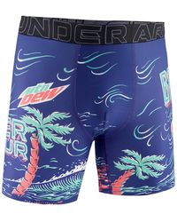 Under Armour - Mountain Dew Printed Performance Tech Mesh 6" Boxer Briefs - Lyst