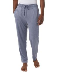 32 Degrees Plush Heat Pajama Pants in Blue for Men | Lyst