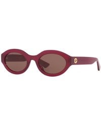 Gucci - Rectangle Sunglasses - Lyst