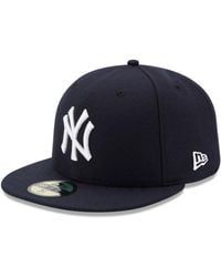 KTZ - Navy New York Yankees Game Authentic Collection On-field 59fifty Fitted Hat - Lyst