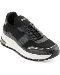 DKNY - Maida Lace-up Low-top Running Sneakers - Lyst