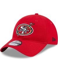 KTZ - San Francisco 49ers Gameday Flower 9twenty Adjustable Hat - Lyst