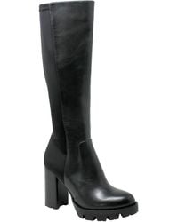 Charles David - Gala Chunky High Heel Tall Boot - Lyst