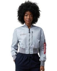 Alpha Industries - L-2b Cropped Gen Ii Flight Jacket W - Lyst