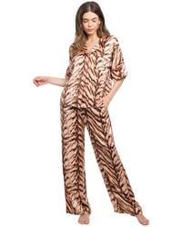MIDNIGHT BAKERY - 2-piece Printed Pajama Set - Lyst