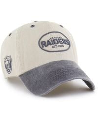 '47 - Las Vegas Raiders Breaking Trail Clean Up Adjustable Hat - Lyst