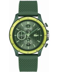Lacoste - Neoheritage Chronograph Silicone Strap Watch 42mm - Lyst