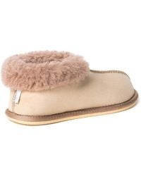 Celtic & Co. - Ladies' Shearling Bootee Slippers - Lyst