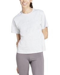adidas - Essentials Cotton Small-logo T-shirt - Lyst