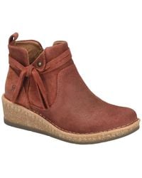 Born - Vaughn Round Toe Regular Booties - Lyst