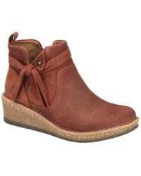 Born - Vaughn Round Toe Regular Booties - Lyst