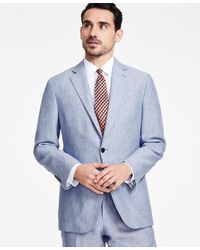 Brooks Brothers - B By Classic-fit Solid Linen Suit Jacket - Lyst