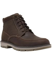 Clarks - Collection Maplewalk Rise Round-toe Boots - Lyst
