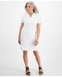 Style & Co. - Petite Cotton Weekender Polo Dress - Lyst