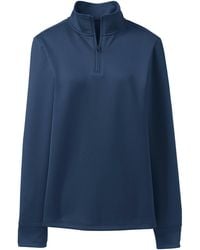 Lands' End - Active Performance Quarter Zip Pullover - Lyst